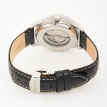 Brix & Bailey Black Leather Wade Automatic Watch